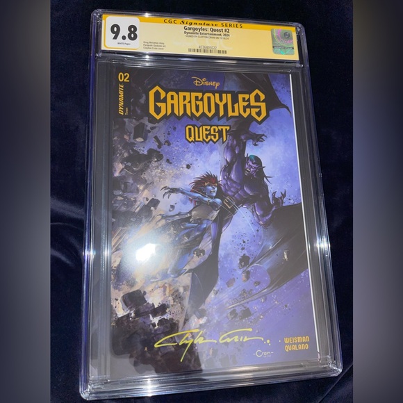 Dynamite Entertainment Other - GARGOYLES: QUEST #2 CRAIN COVER A CGC SS 9.8 Signed by CLAYTON CRAIN! 2024